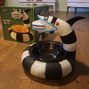 Beetlejuice Sand Worm Greeter Blow Mold Candy dish